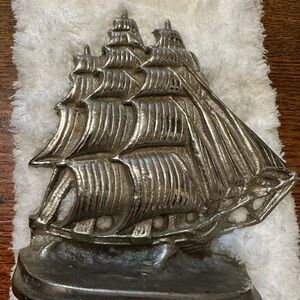 Clipper Ship bookend/doorstop